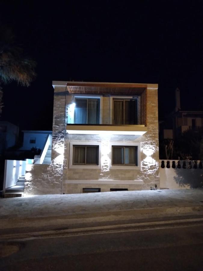 Thronos Aqua Residence A Sea View Luxury Villa Pachia Ammos ภายนอก รูปภาพ
