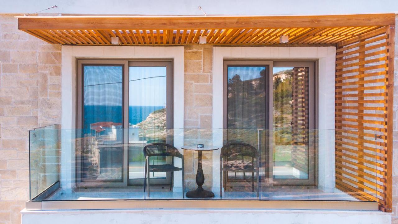 Thronos Aqua Residence A Sea View Luxury Villa Pachia Ammos ภายนอก รูปภาพ