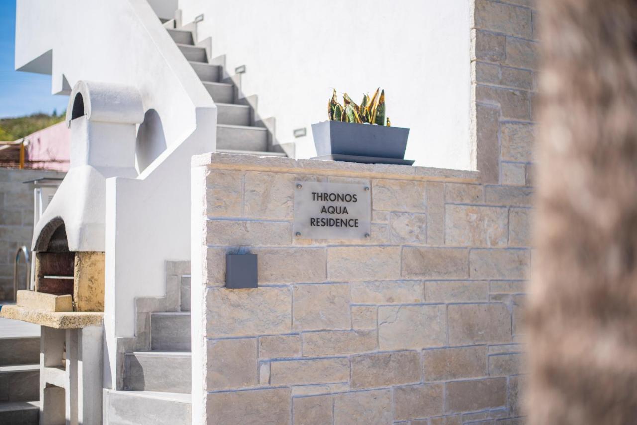 Thronos Aqua Residence A Sea View Luxury Villa Pachia Ammos ภายนอก รูปภาพ