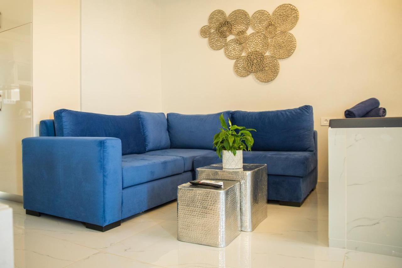Thronos Aqua Residence A Sea View Luxury Villa Pachia Ammos ภายนอก รูปภาพ