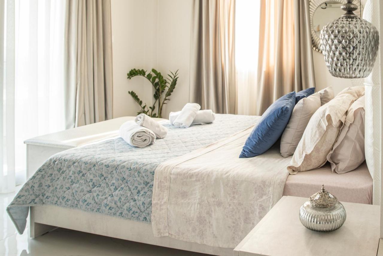 Thronos Aqua Residence A Sea View Luxury Villa Pachia Ammos ภายนอก รูปภาพ