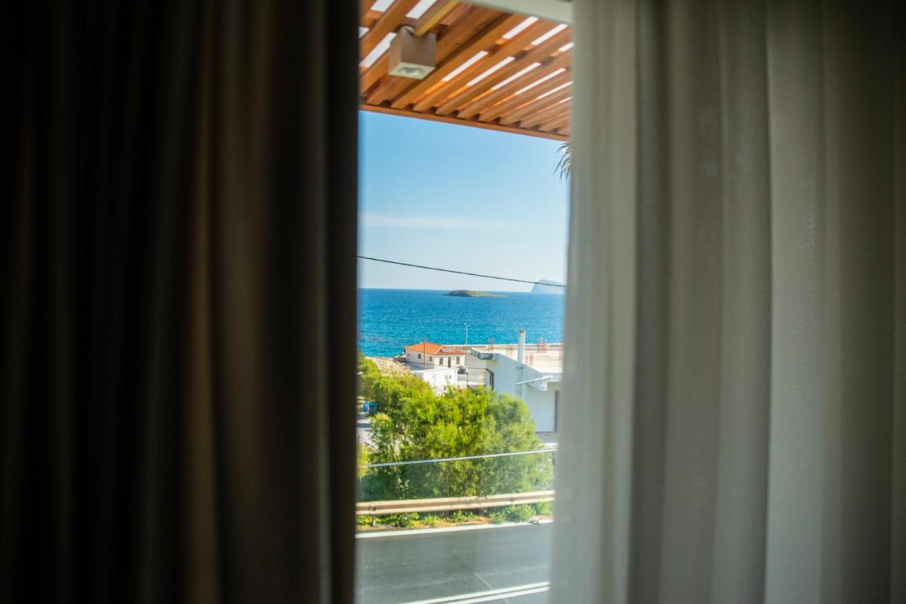 Thronos Aqua Residence A Sea View Luxury Villa Pachia Ammos ภายนอก รูปภาพ